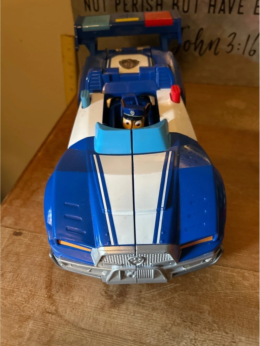 Paw Patrol Chase's Police Cruiser Vehicle Toy with Lights and Sounds